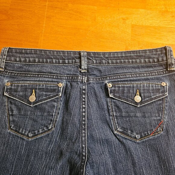 Banana Republic Urban Wide Leg Jeans, Size 10P - Picture 8 of 10